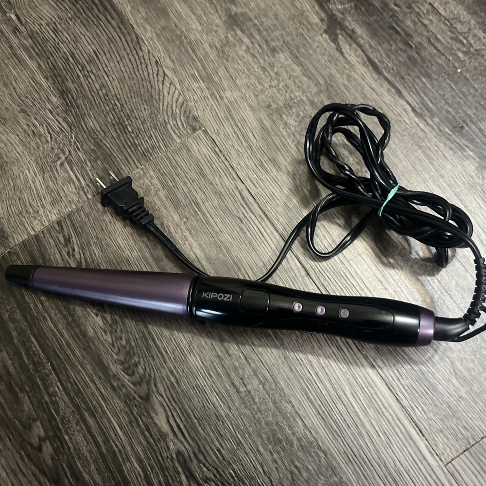 Kipozi 1/2 Inch Curling Iron Purple Ceramic Barrel Hair Styling Tool